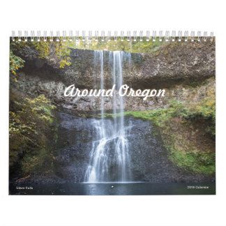 Em torno do calendário de Oregon 2019