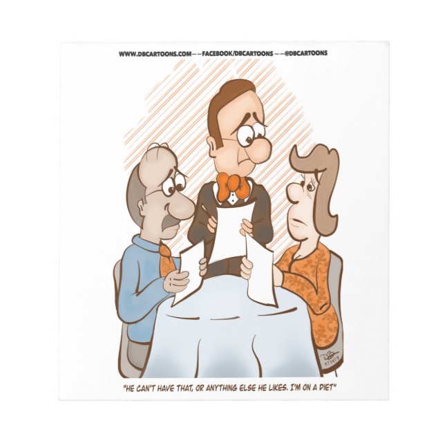 Em Um Bloco De Notas De Dieta (Frente)