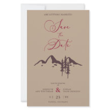 Em um Boho de Paisagem Rustic Mountain