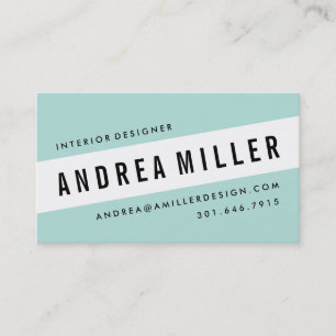 Em Um Cartão de visita De Gráfico De Negrito