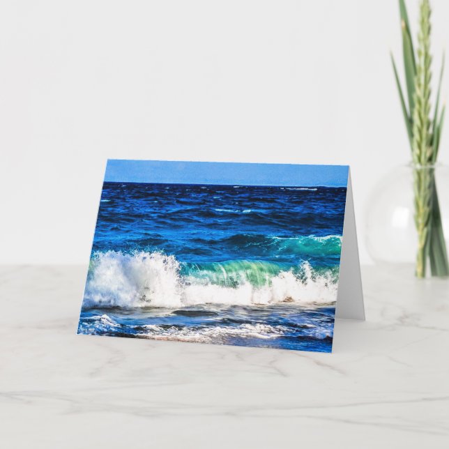 Em Um Cartão Nº 6 Da Coleção De Ilhas Tropicais (Frente)