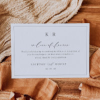 Em Vez de Cartão de Favor Obrigado Nota de Caridad