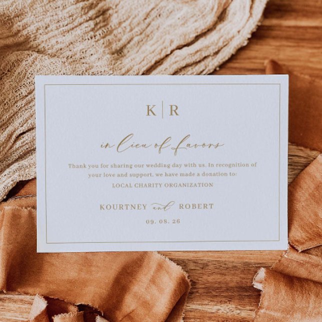 Em Vez de Cartão de Favor Obrigado Nota de Caridad (Criador carregado)