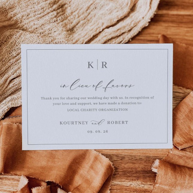 Em Vez de Cartão de Favor Obrigado Nota de Caridad (Criador carregado)