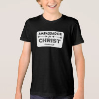 Embaixador para Slogan de Escritura de Cristos