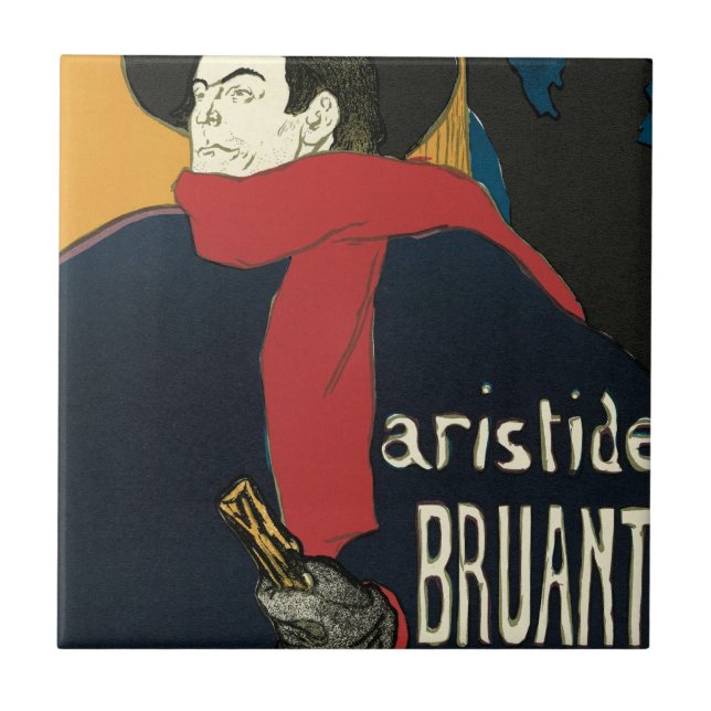 Embaixadores, Aristide Bruant por Toulouse Lautrec (Frente)