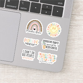 Embalagem Com Adesivo De Enfermeiro Pediátrico, En