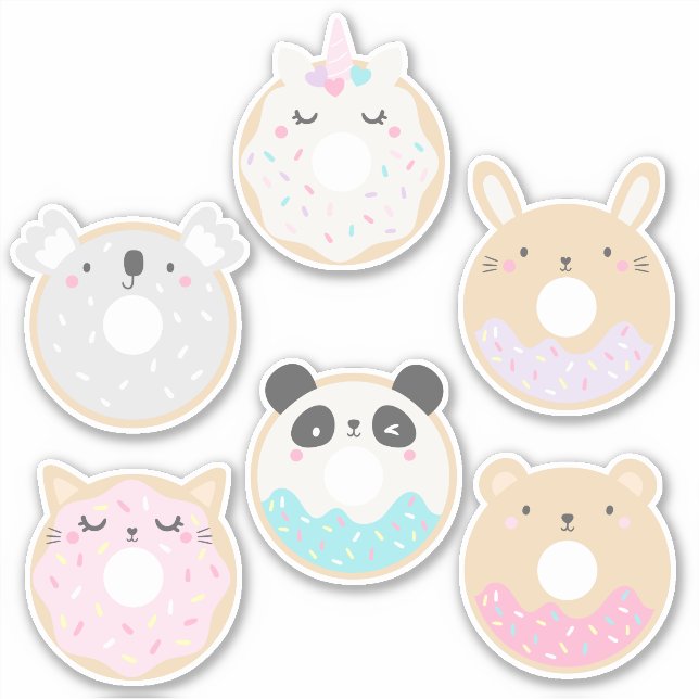 Série de broches de animais fofos Kawaii Gato / Peixe Etc Padrão