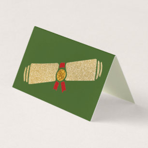 Embalagem de 25 Cartões para graduação de brilh