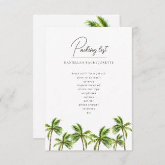 Embalagem de Fim de Semana de Bachelorette Tropica