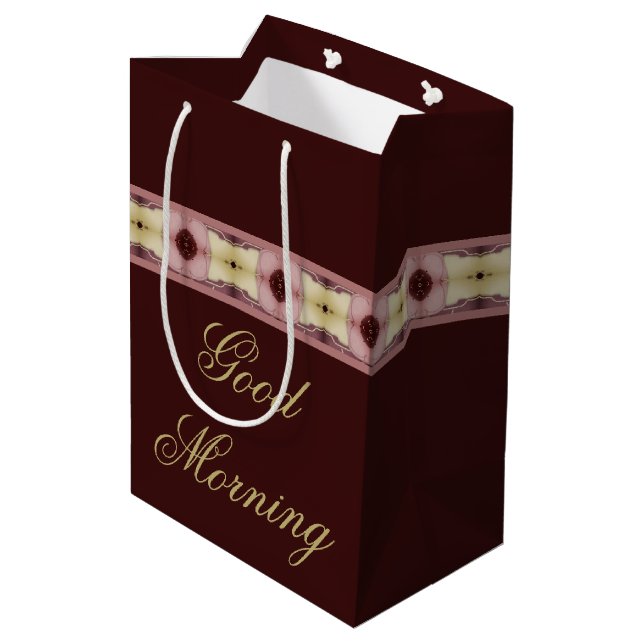 Embalagem de sacola de mão super fofo inspirador (Verso inclinado)