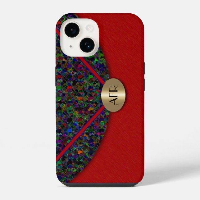 Embalagem de Seda iPhone 14 Caso (Verso)