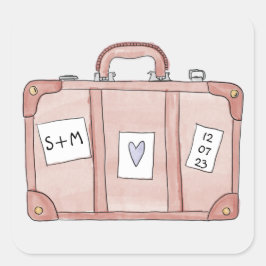 Embale o seu adesivo do Bolsas Suitcase