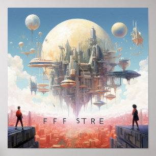 Embarque o futuro" - Poster inspirador para a maio