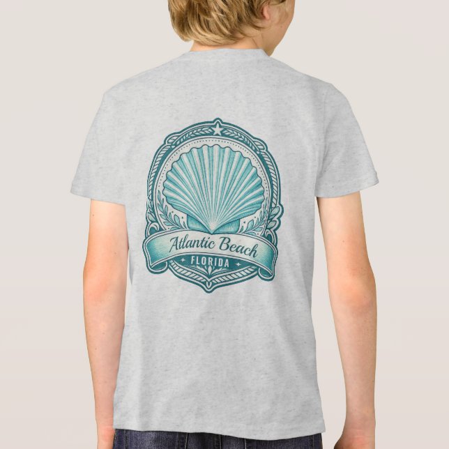 Emblema Costeiro de Atlantic Beach FL (Verso)