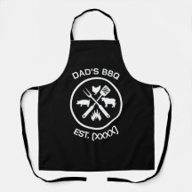 Emblema de Churrasco do Papai com Ano de Fundação