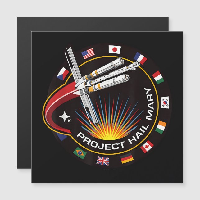 Emblema de Missão Espacial (Frente/Verso)
