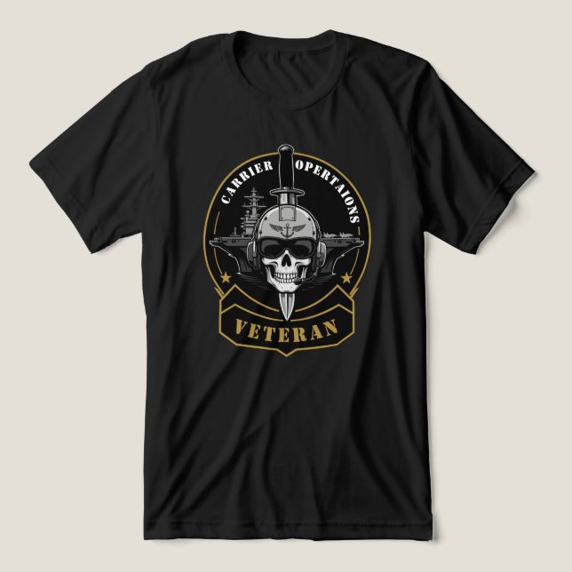 Emblema de Veterano de Operações de Porta-Aviões M (Design frontal)