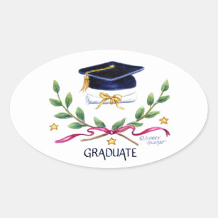 Emblema de vitória dos adesivos de graduação