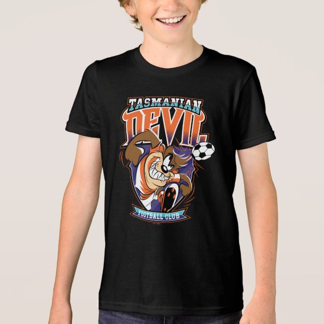 Emblema do Clube de Futebol Tasmanian Devil (Frente)