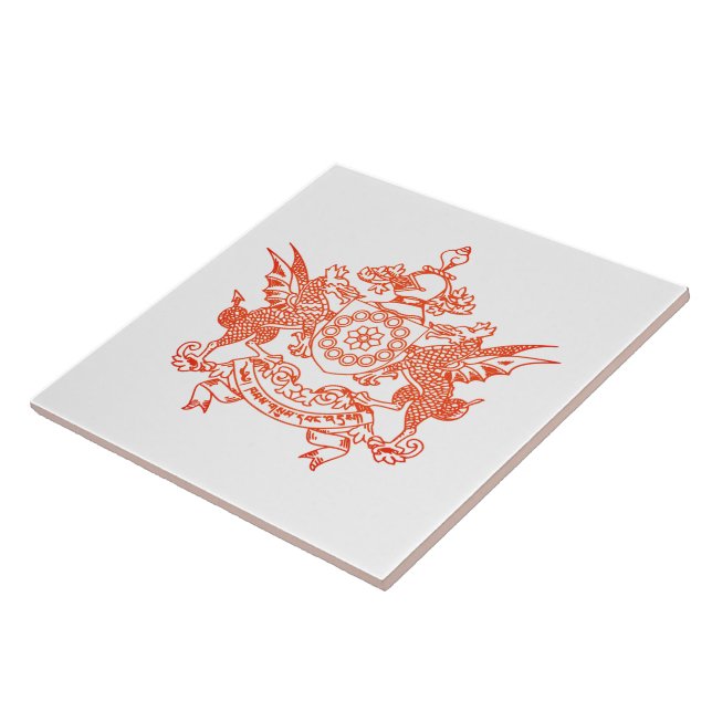 Emblema do Estado Sikkim - ÍNDIA (Lateral)
