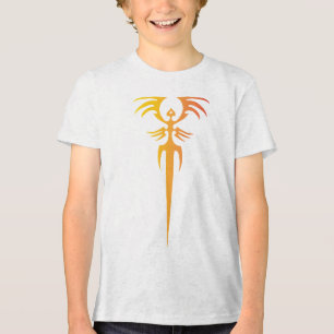 Emblema do Fénix Tribal Escuro – Símbolo Mitológic