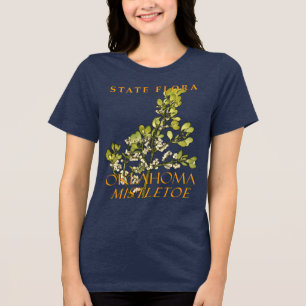 Emblema Floral do Território de Oklahoma Mistletoe