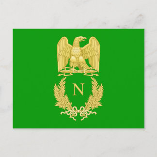 Emblema Imperial de Napoleão I cartão postal