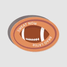 Emblema Motivacional de Futebol Americano