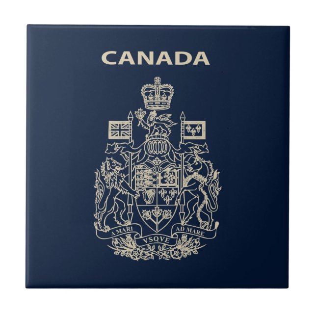emblema nacional do Canadá (Frente)