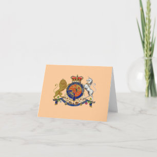 Emblema Real ~ Cartão / Convites