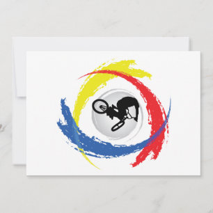 Emblema tricolor BMX