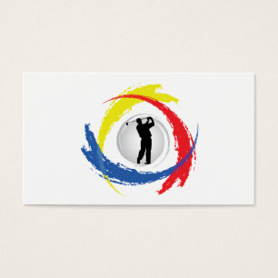 Emblema Tricolor do golfe