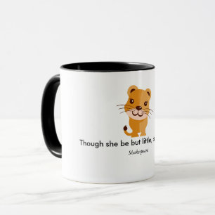 Embora seja mas pouca caneca de café