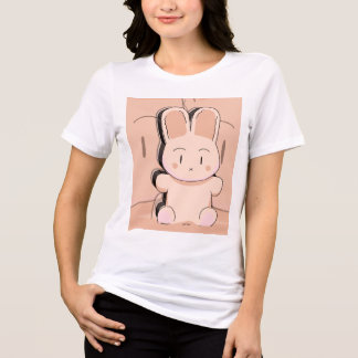 Embrace the Quiet Luxury Minimalist Bunny T-Shirt