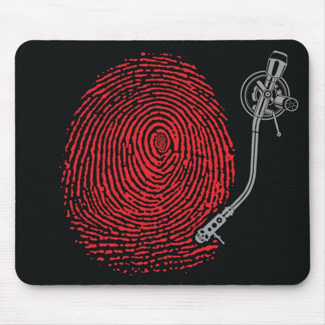 Emek thumbprint mouse pad de registro (Frente)