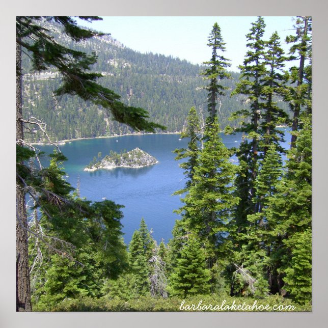 Emerald Bay Vikingsholm Castle Collection POSTER (Frente)