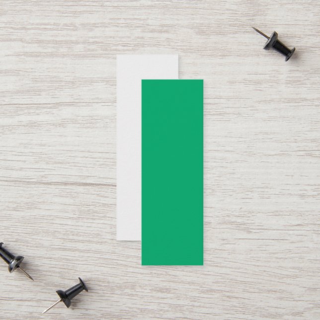 Emerald + Cartão de Chamada Personalizada Branco (Frente/Verso In Situ)