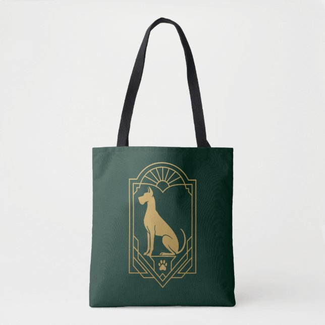 Emerald Elegance Tote Bag (Frente)