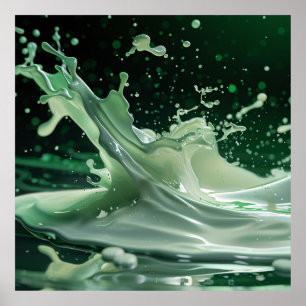Emerald Fluid Dynamics Poster
