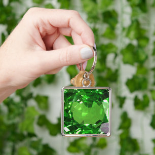 Emerald Gemstone, Chaveiro Verde