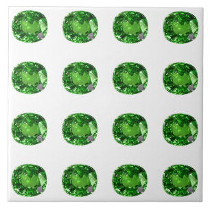 Emerald Gemstone, Verde