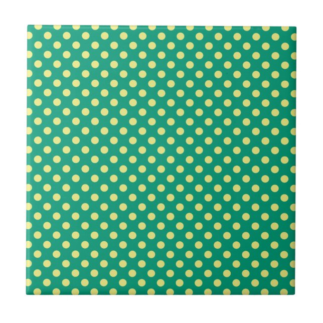 Emerald Green com Bolinhas amarelas por STaylor (Frente)