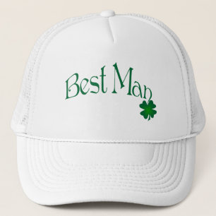Emerald Green e White Shamrock Melhor Boné