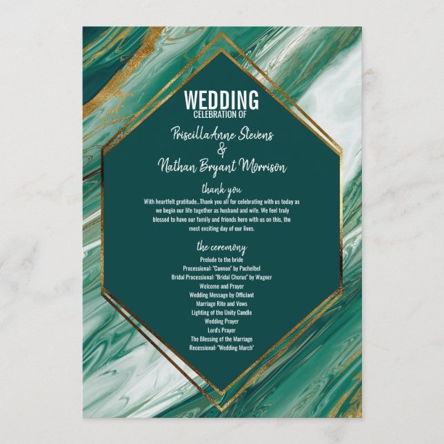 Emerald Green - Programa de Marble para Agate Abst (Frente)