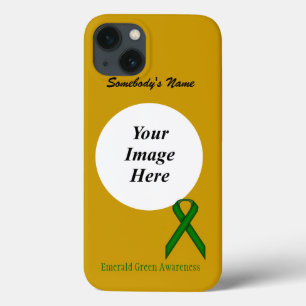 Emerald Green Stand Ribbon Tmpl por Kenneth Yoncic