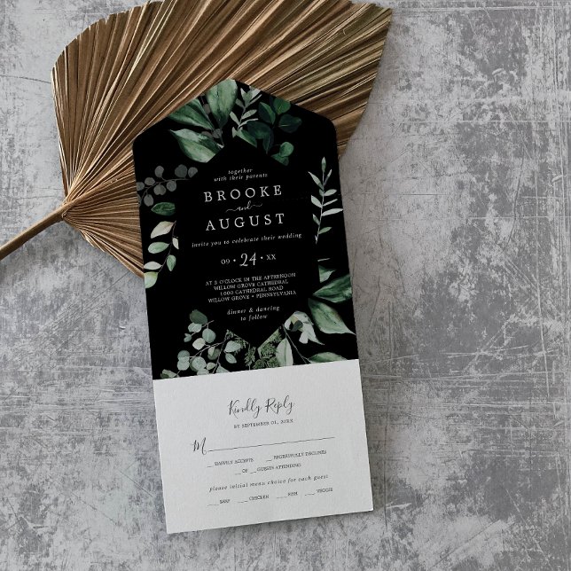 Emerald Greenery | Casamento Negro (Criador carregado)