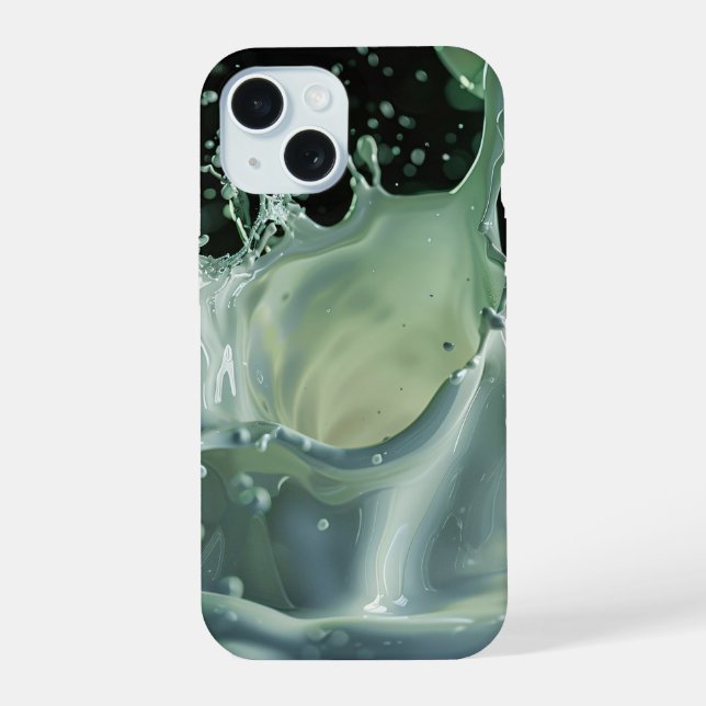 Emerald Splash Dynamics capas de iphone (Verso)