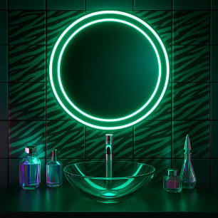 Emerald Wild Glam Zebra Stripe