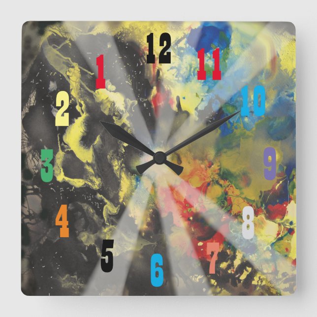 Emergência de Relógio Leve e Cores para Trás (Frente)